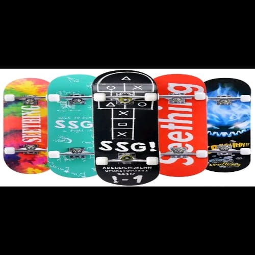Skate Board Pure Wooden 17 Inch For kids