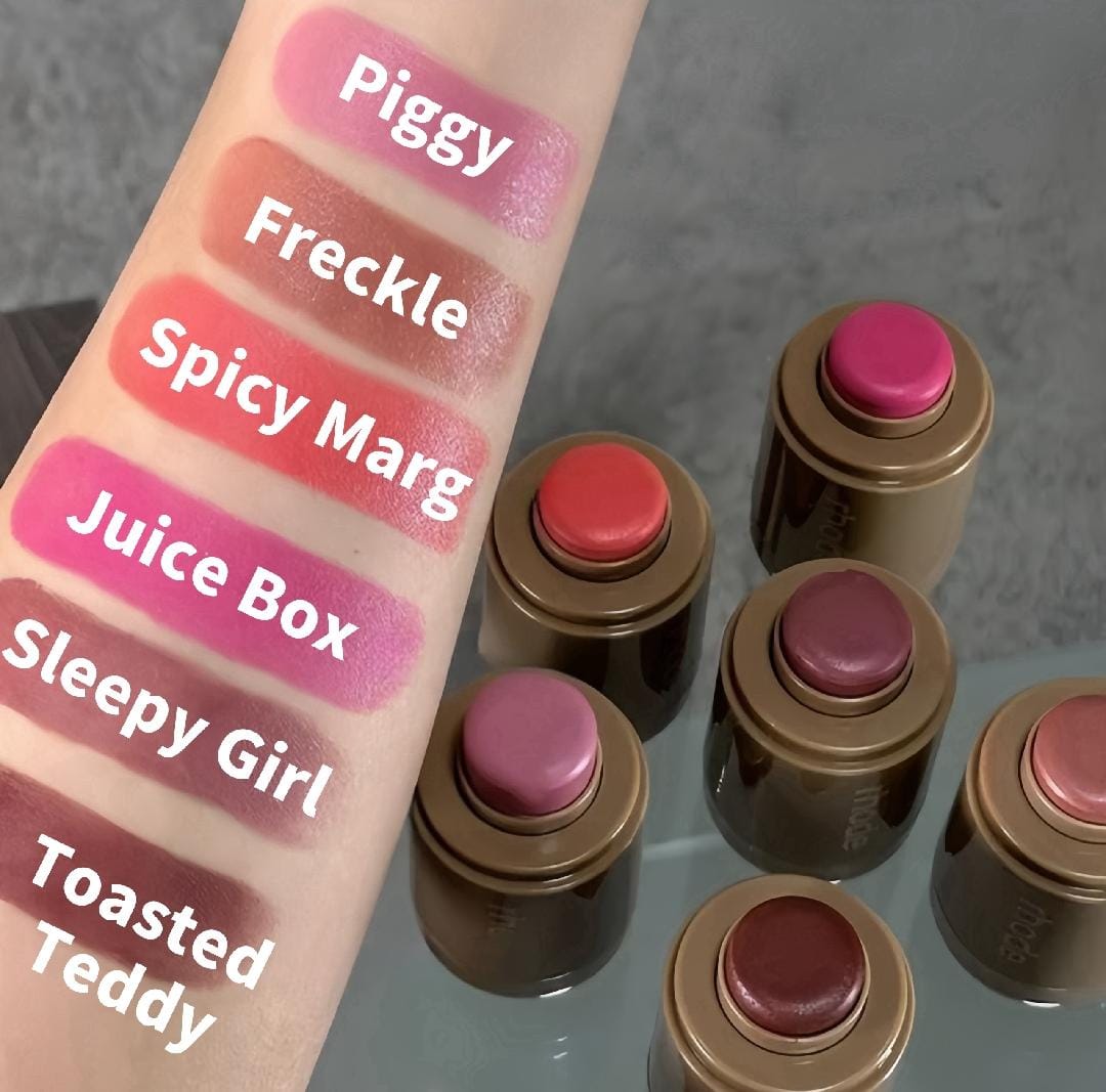 Rhode skin cheek Tint and blush stick hailey piggy/ pocket tint and blush freckle lip and cheek blush and cheek tint Natural Cheek Tint Liquid Blush Soft Cream Blush and tint Makeup Multi-use Blush pocket blush with no air cushion