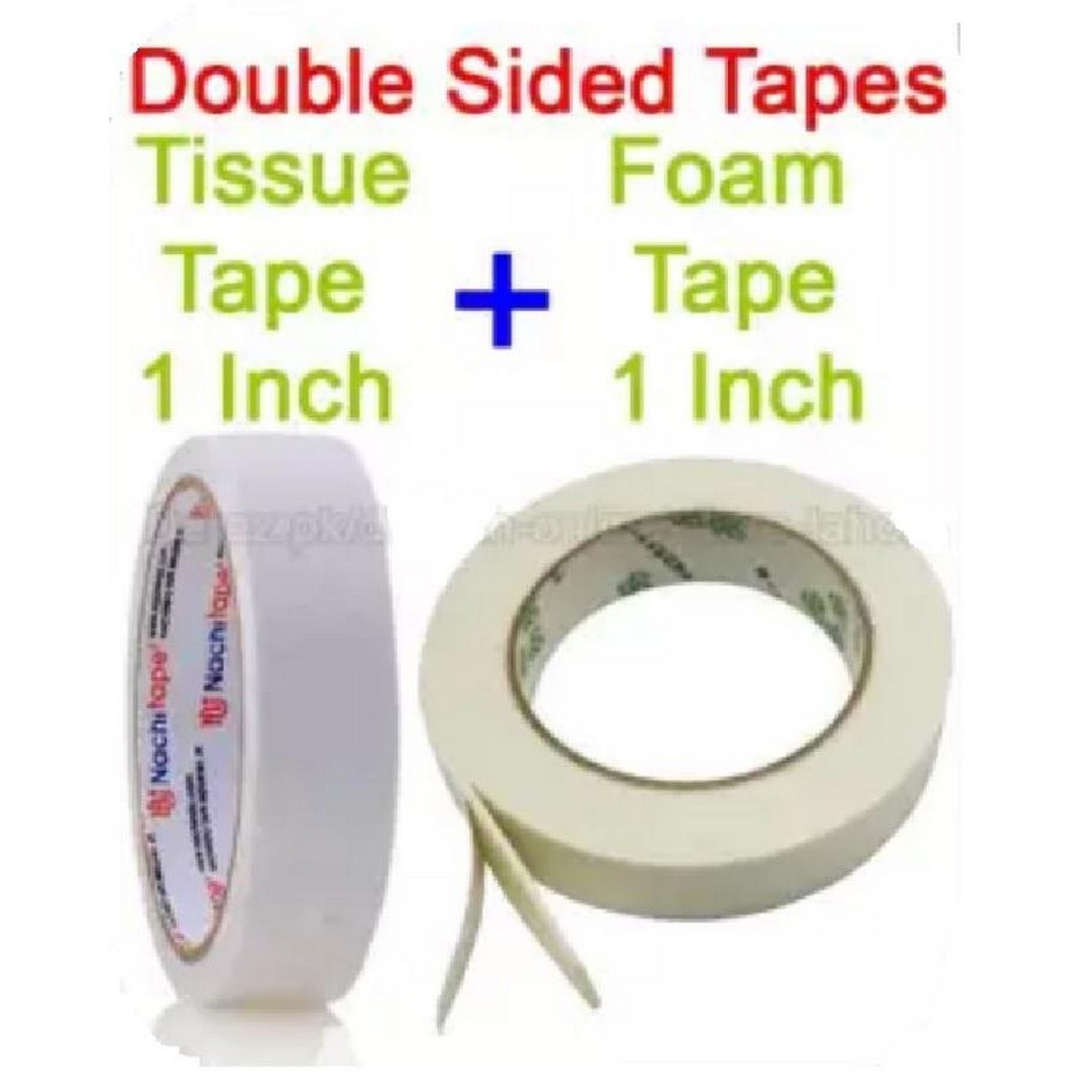 Pack Of 2 Double Sided Tissue And Double Sided Foam Tape Buy Online At Best Prices In Pakistan Daraz Pk