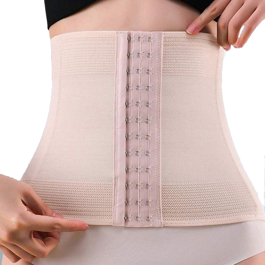 Breathable Tummy Girdle Belt Sports Waist Trainer Hollow Corset Body Shaper Fitness Control Belly Belt