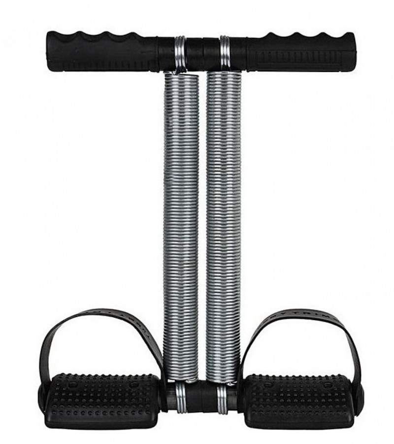 Tummy Trimmer Double Spring & Single Spring High Quality Belly Fat Burner Body Fitness Weight loss Machine Home Gym For Men and Women Exercise equipment