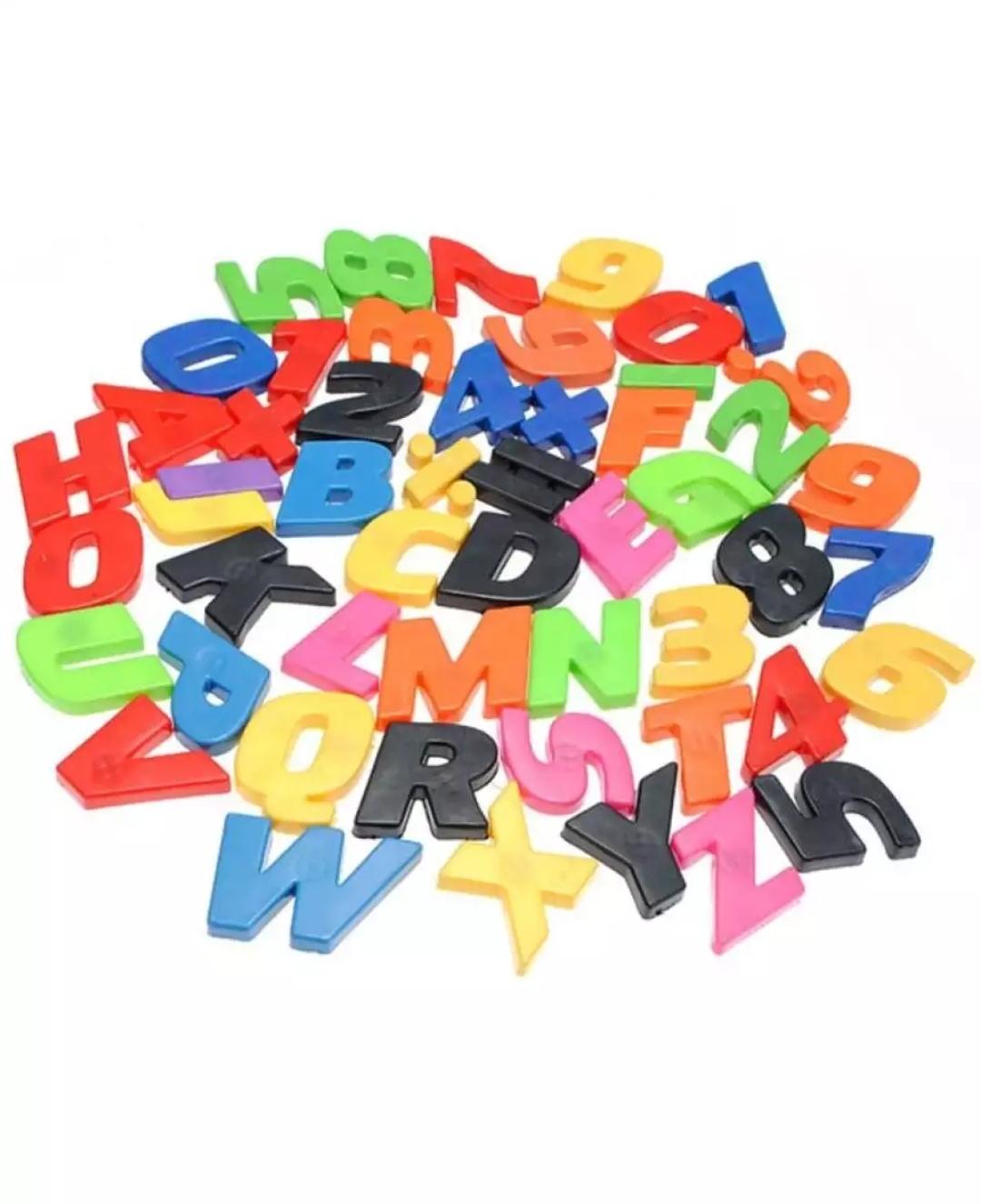 Pack Of Medium Size Magnetic Alphabet Letters Refrigerator Magnets Learning Toy