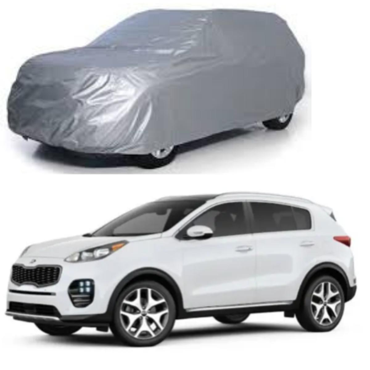 Kia Sportage Topcover Silver parashoot Car Cover Dust and Waterproof