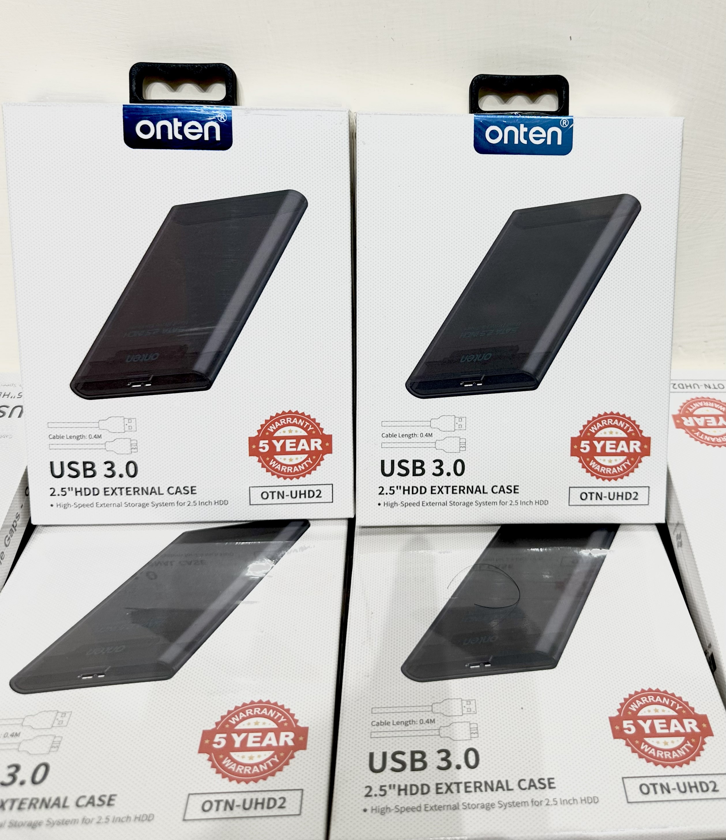 USB 3.0 2.5" HDD External Case High Speed Hard Drive Enclosure Onten OTN-UHD2
