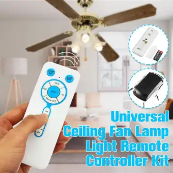 The Old Tree Universal Ceiling Fan Lamp Remote Controller Kit