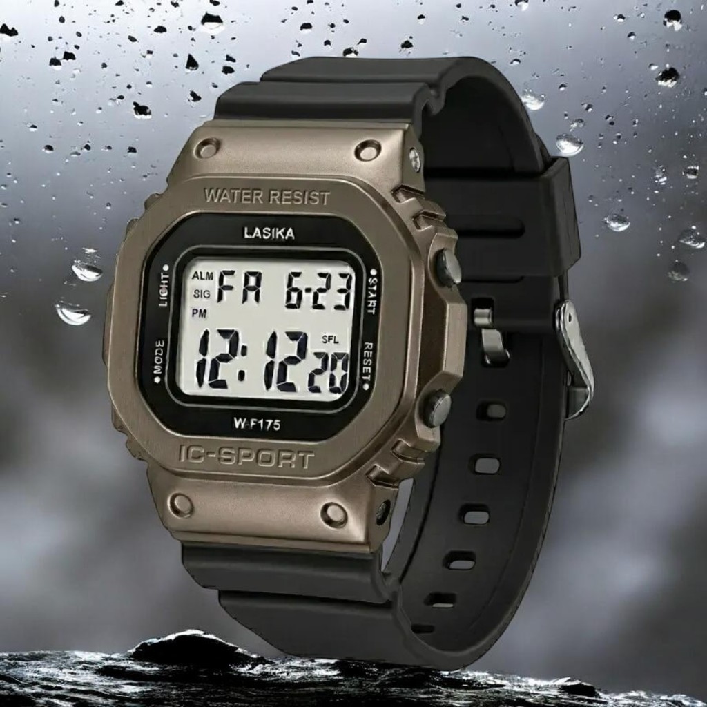 Military Men's Digital Sports Watch For Men Boys Waterproof with LED Back light Digital Watch for Men