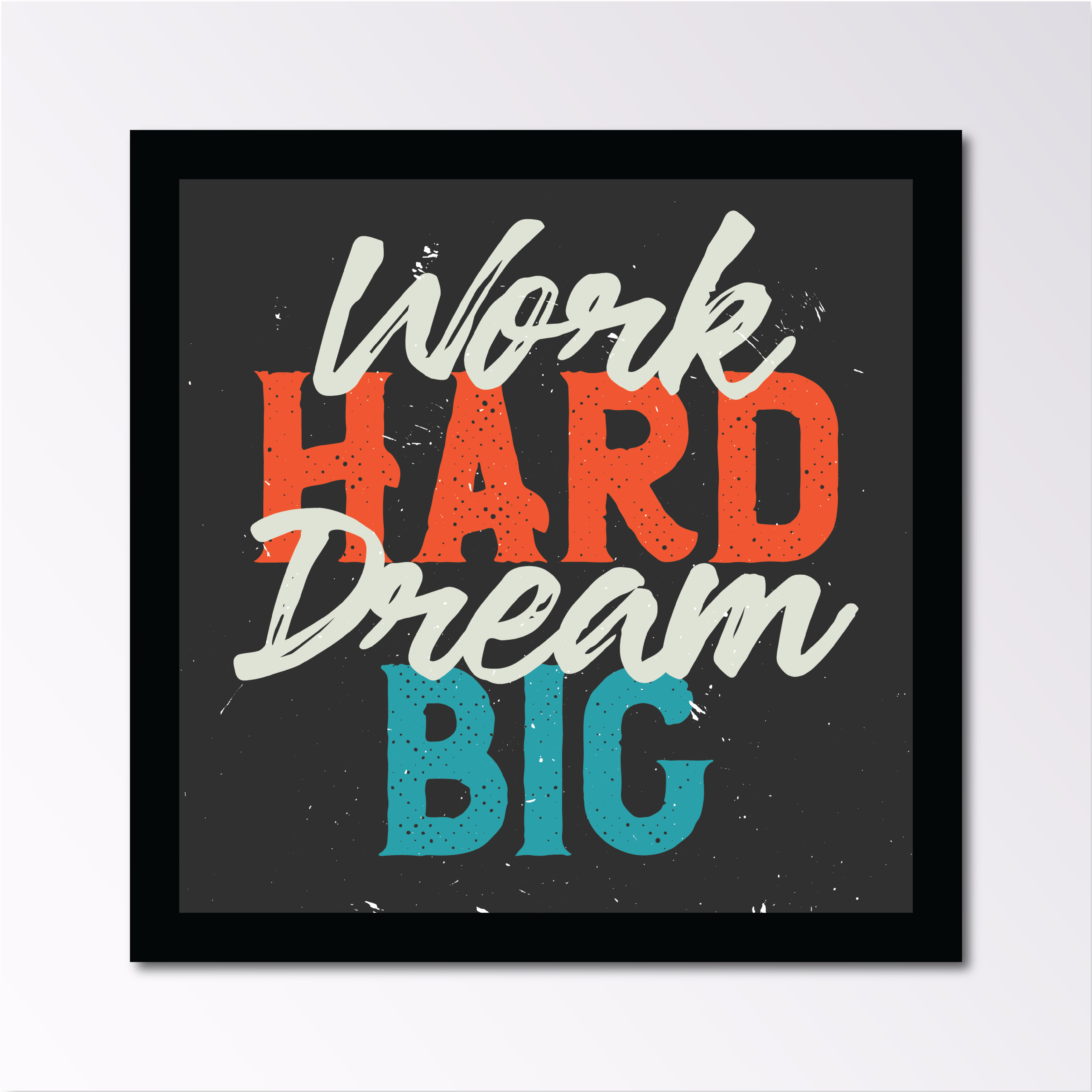 Set Of 4 Frames | Frames For Wall | Motivational Quotes Frames for Wall Office & Students  | Frames for Room Decoration |  Frames for Table & Wall Display Decor