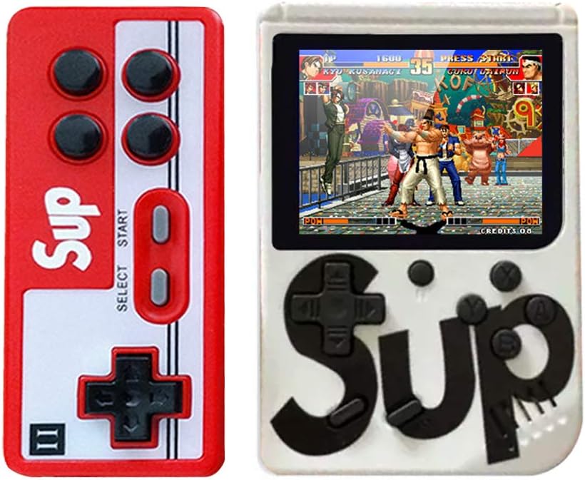 SUP Game Box Plus Console With Controller 400 in 1 Retro Video Games For Kids Handheld Game PAD Gamebox Connects with LCD / TV
