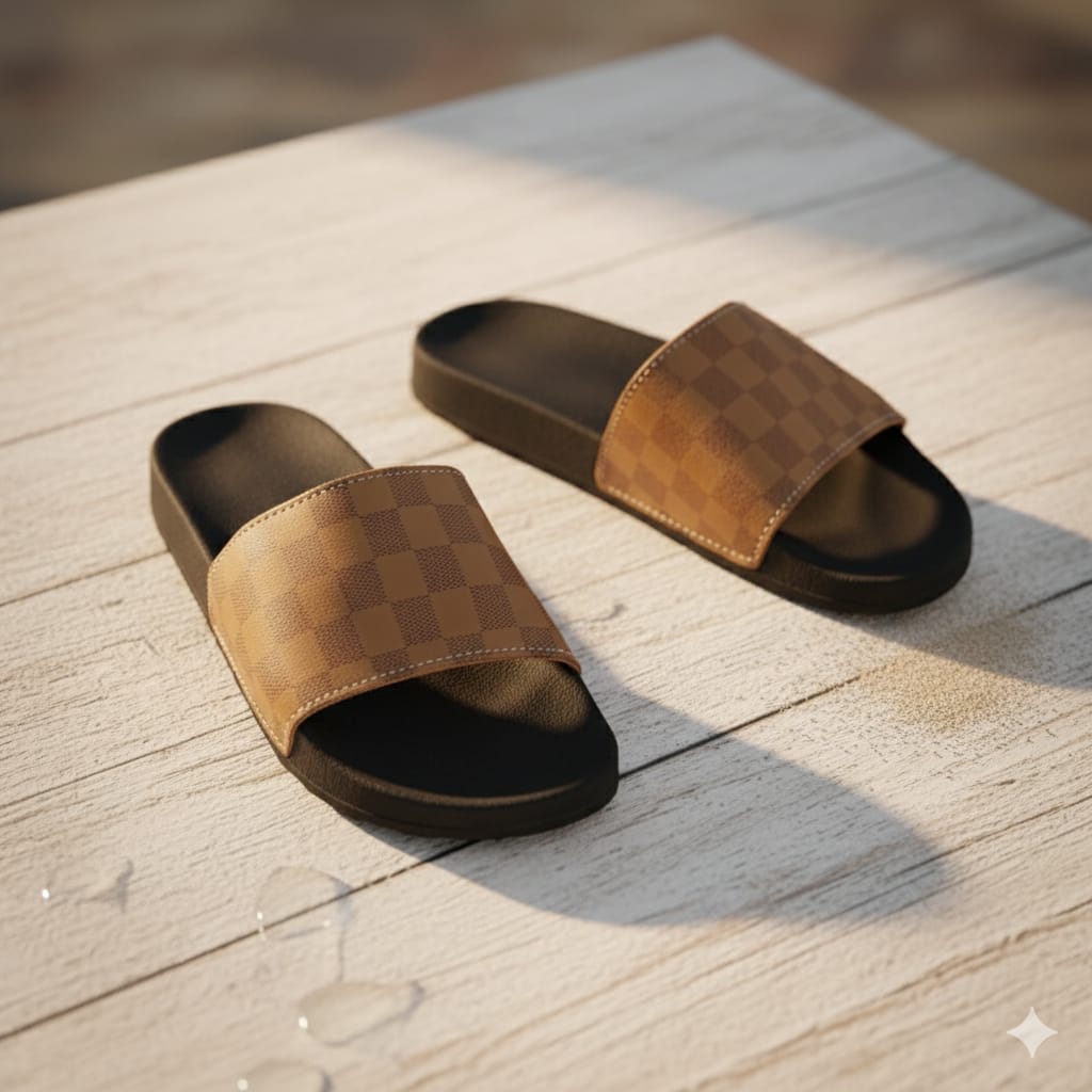 Slippers for Men Summer Breathable Materials Casual Comfort Style Multi-Color Available