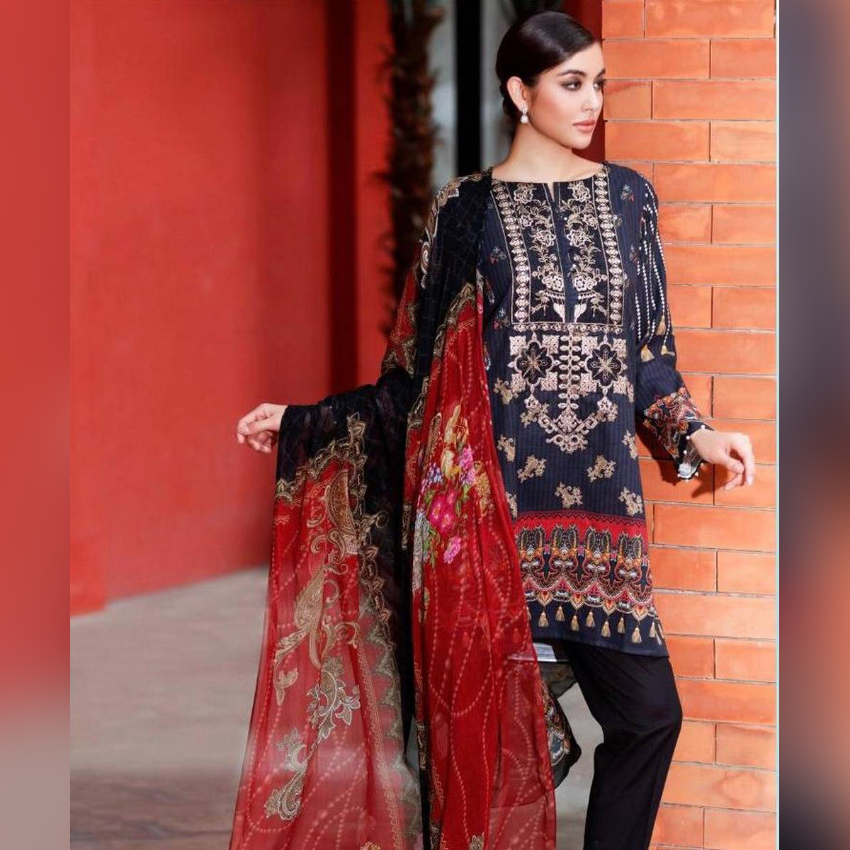 so kamal stitched kurti