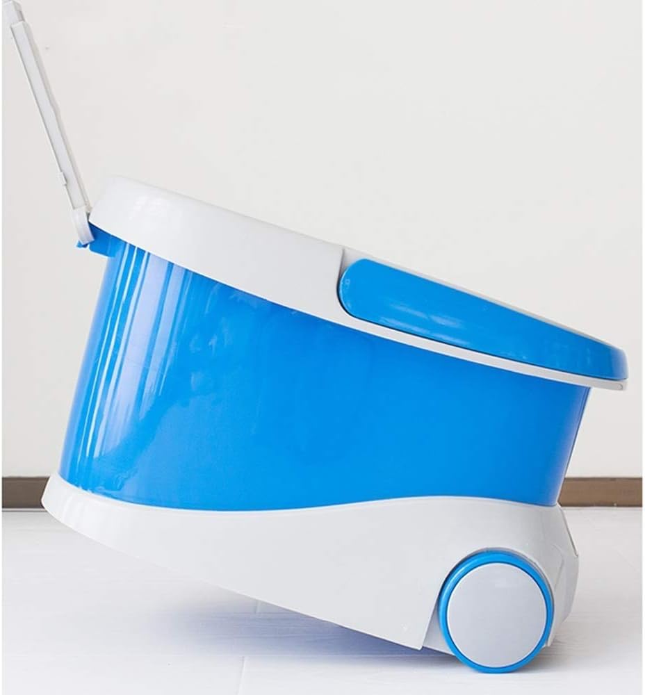 Primo Spin Mop Stainless Steel Mop With Bucket - Microfiber Home Clean Mops