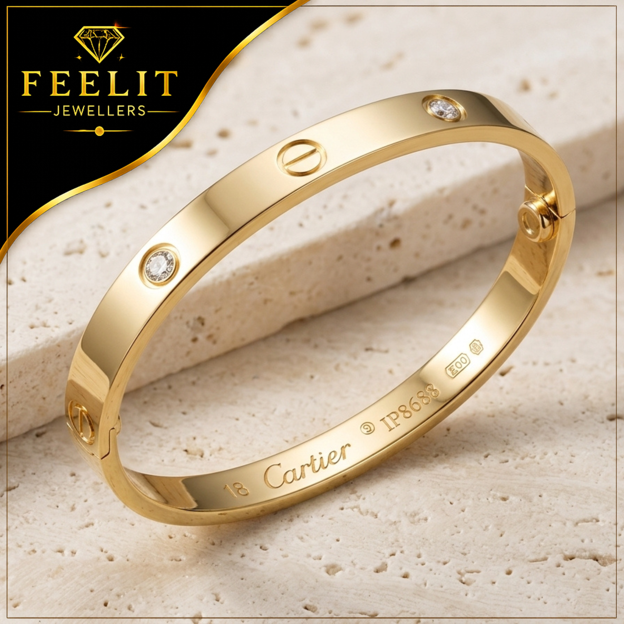 Stainless Steel Stylish Handcuff Bracelet For Girls & Women | Daily & Party Wear Handcuff Bracelets