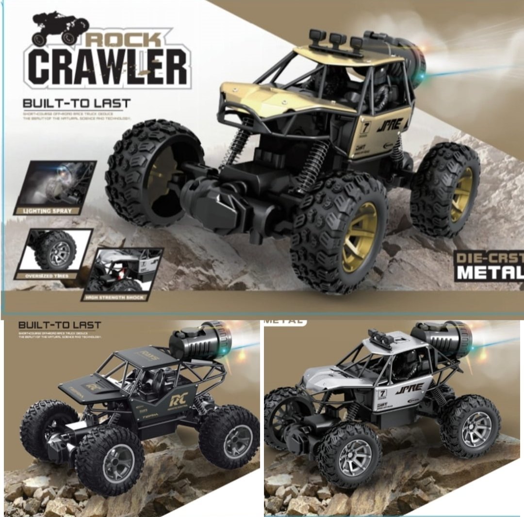 SMOKE Rock Crawler Off Road RC Remote Control Car Chargeable Full Metal Body