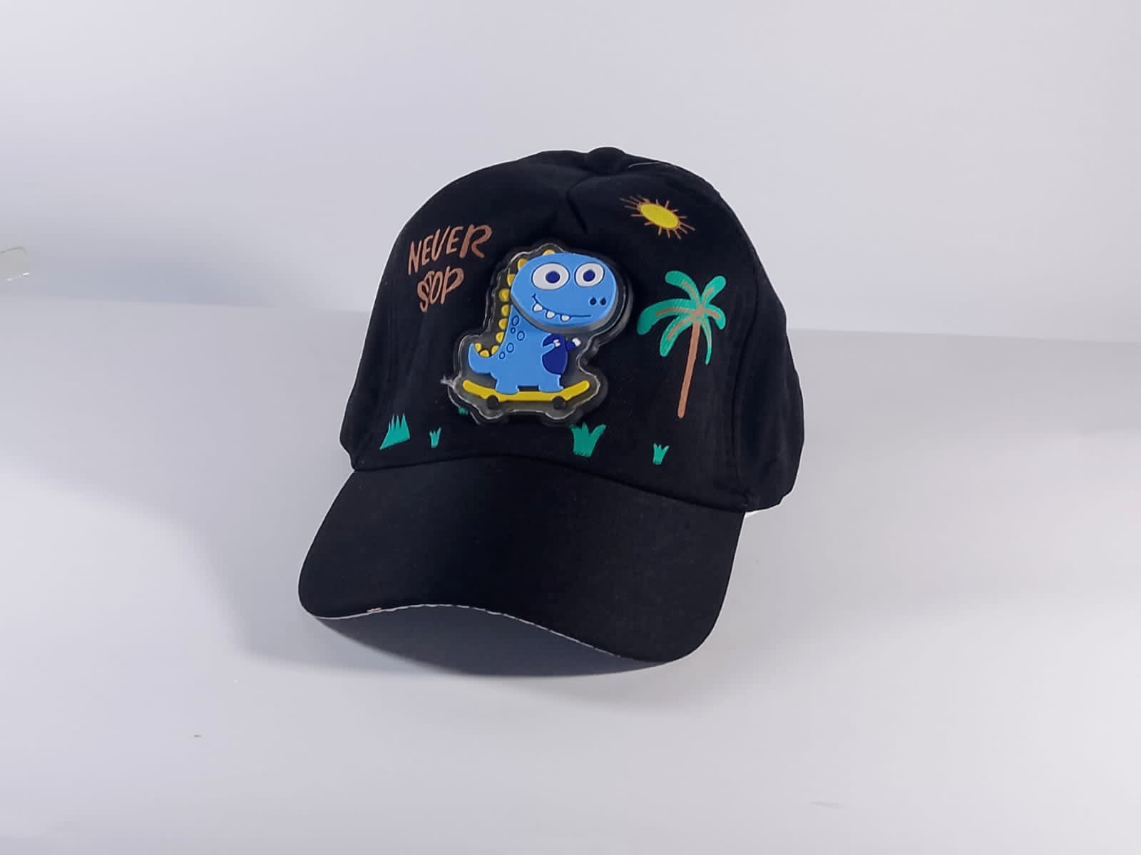 Lightweight Summer Cap for Kids – Breathable Cotton Hat for Boys & Girls | Adjustable Daily Sun Cap (2–8 Years)