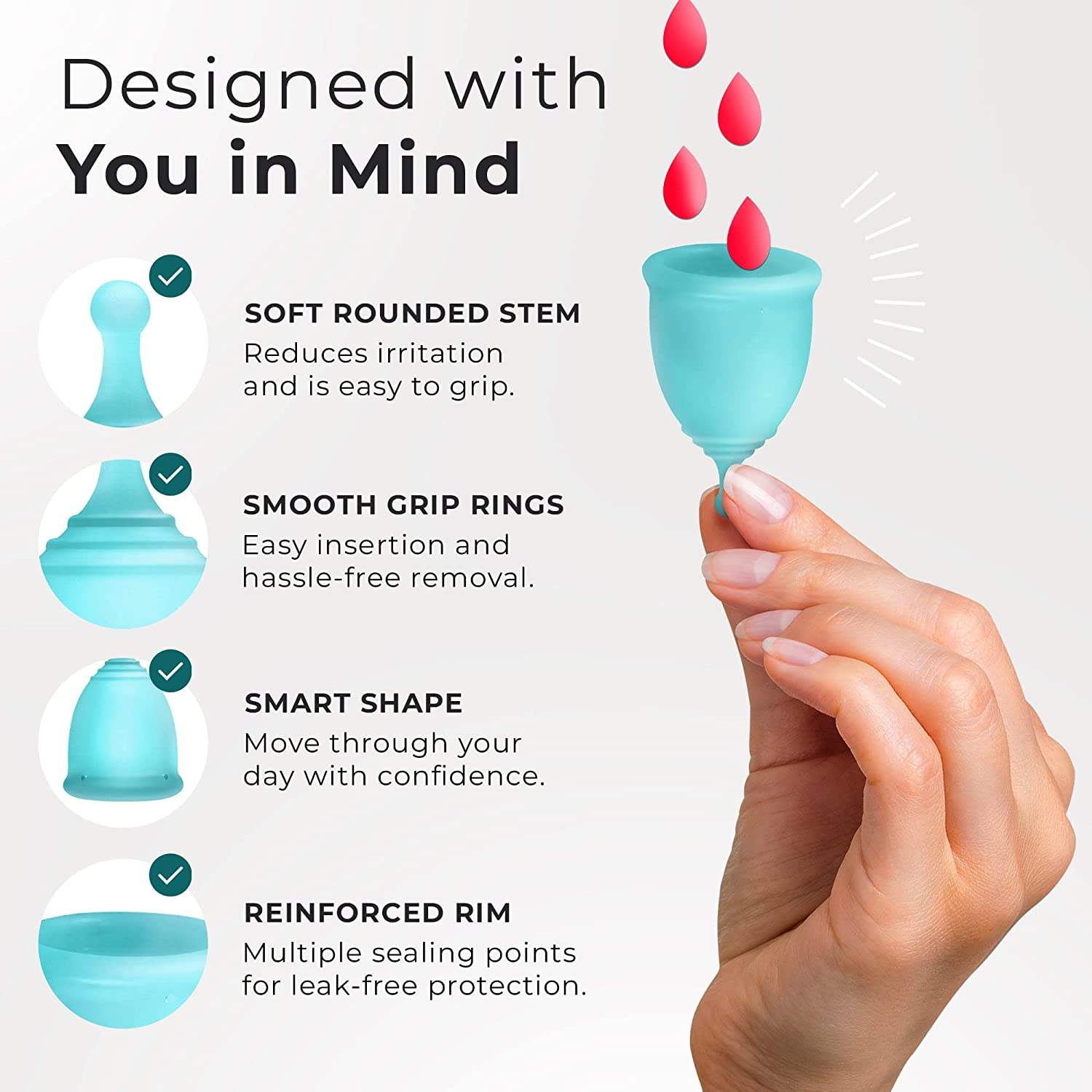 Menstrual cup, Reusable Menstrual Period cup, Period Cup, Silicone Menstrual cup, Silicone Period Cup, Period Cup, Period Accessories, Menstrual Period Cup For Women And Gilrs