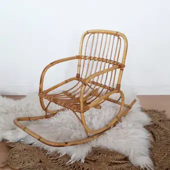 Rattan Cane Rocking Chair For Kids Buy Online At Best Prices In