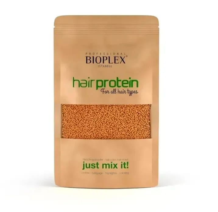50g Bioplex Hair Protein – Golden Protein Balls for Strong, Healthy Hair