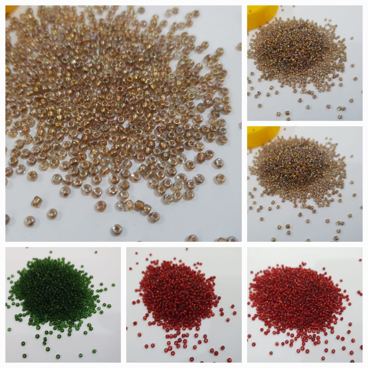 2 Tola Round Beads, Glass Various Colors, Pony Bead Jewelry, DIY Craftsmanship 2mm