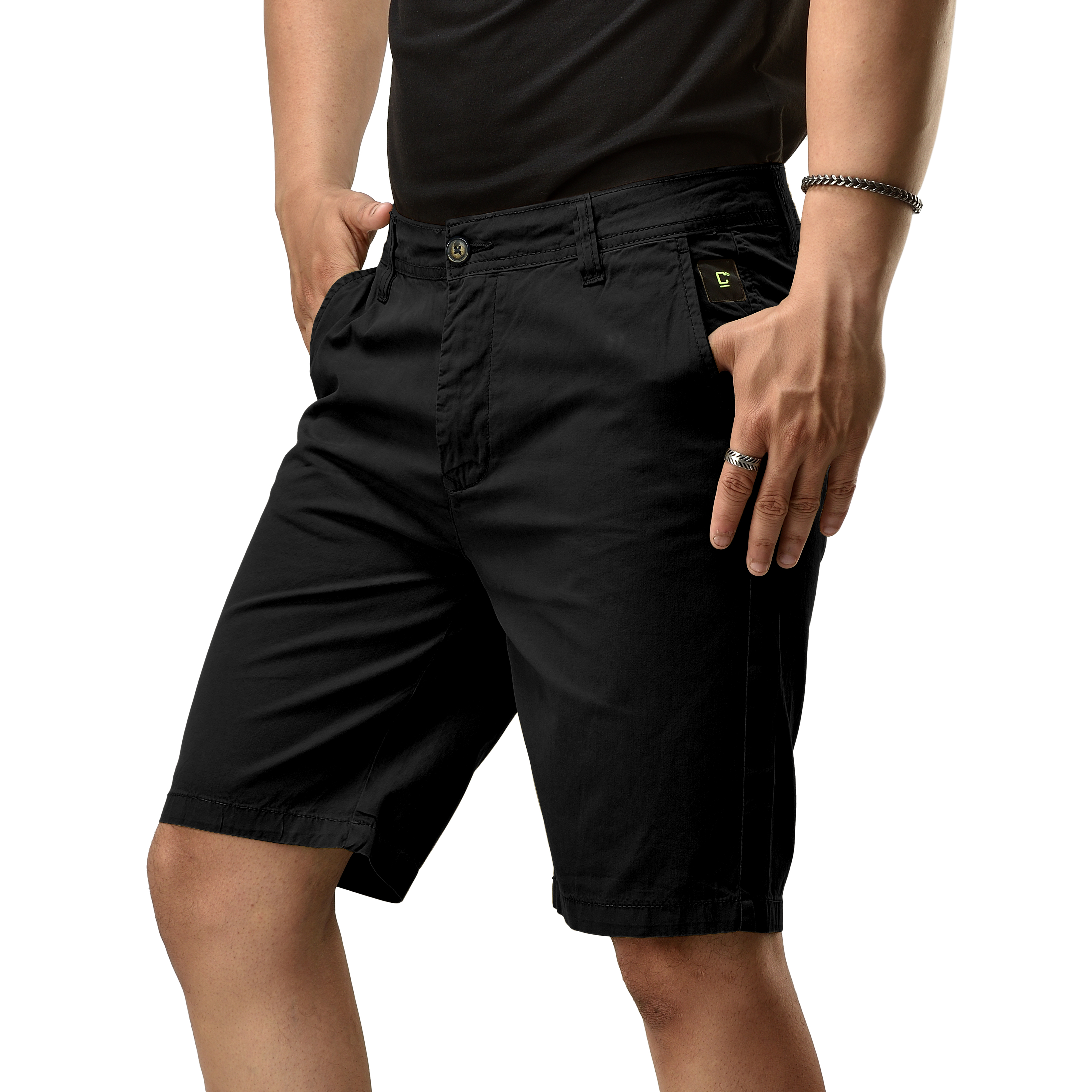 Hashback  Cotton Summer Shorts For Men - Fashionable And Stylish Men's Summer Wear, Ideal For Wash-And-Wear