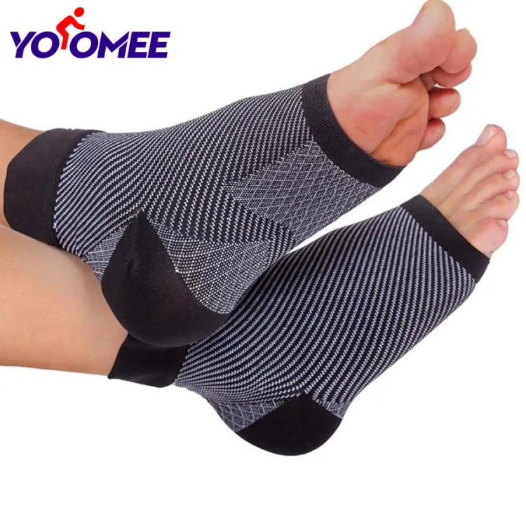 Copper Compression Socks Ankle Support Foot Sleeve Plantar Fasciitis Pain  Relief