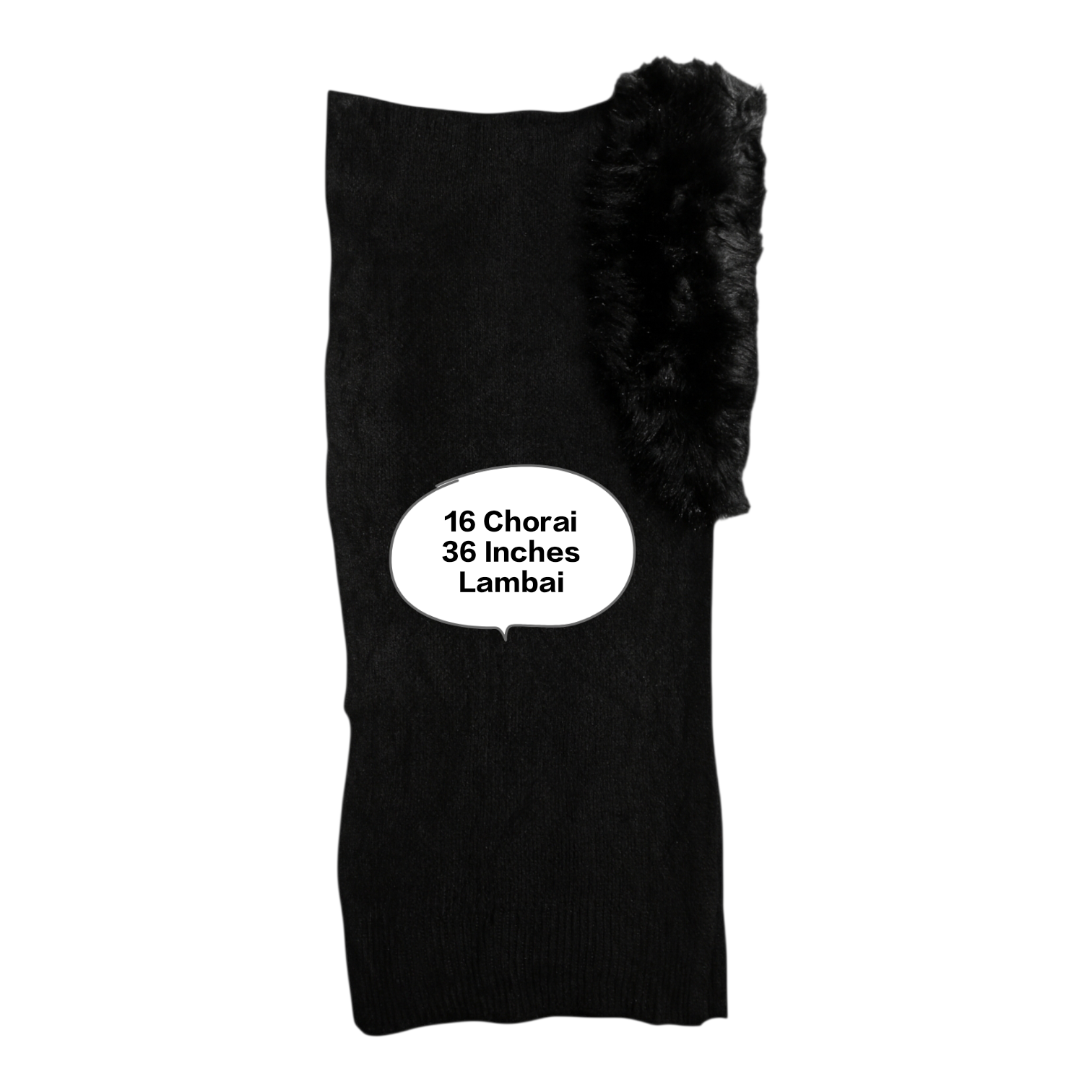 Small Black Shawl