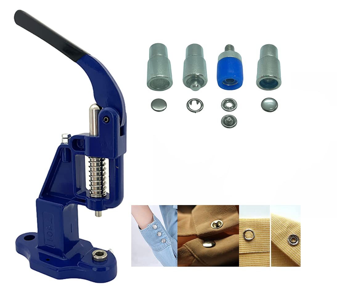 New Large Hand Press Button Machine (Cast Iron Fabric Button Making ...