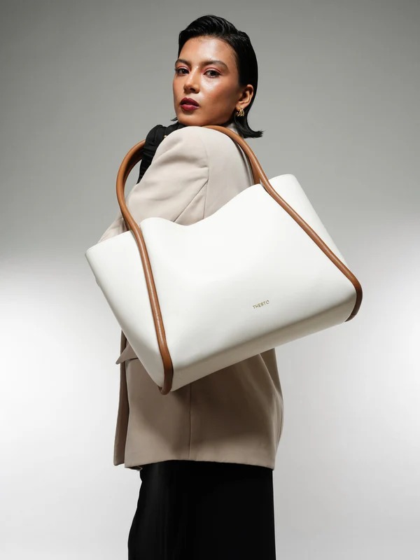 Elegant Women’s Shoulder Tote Handbag | Premium Faux Leather Large Capacity Daily Use Bag