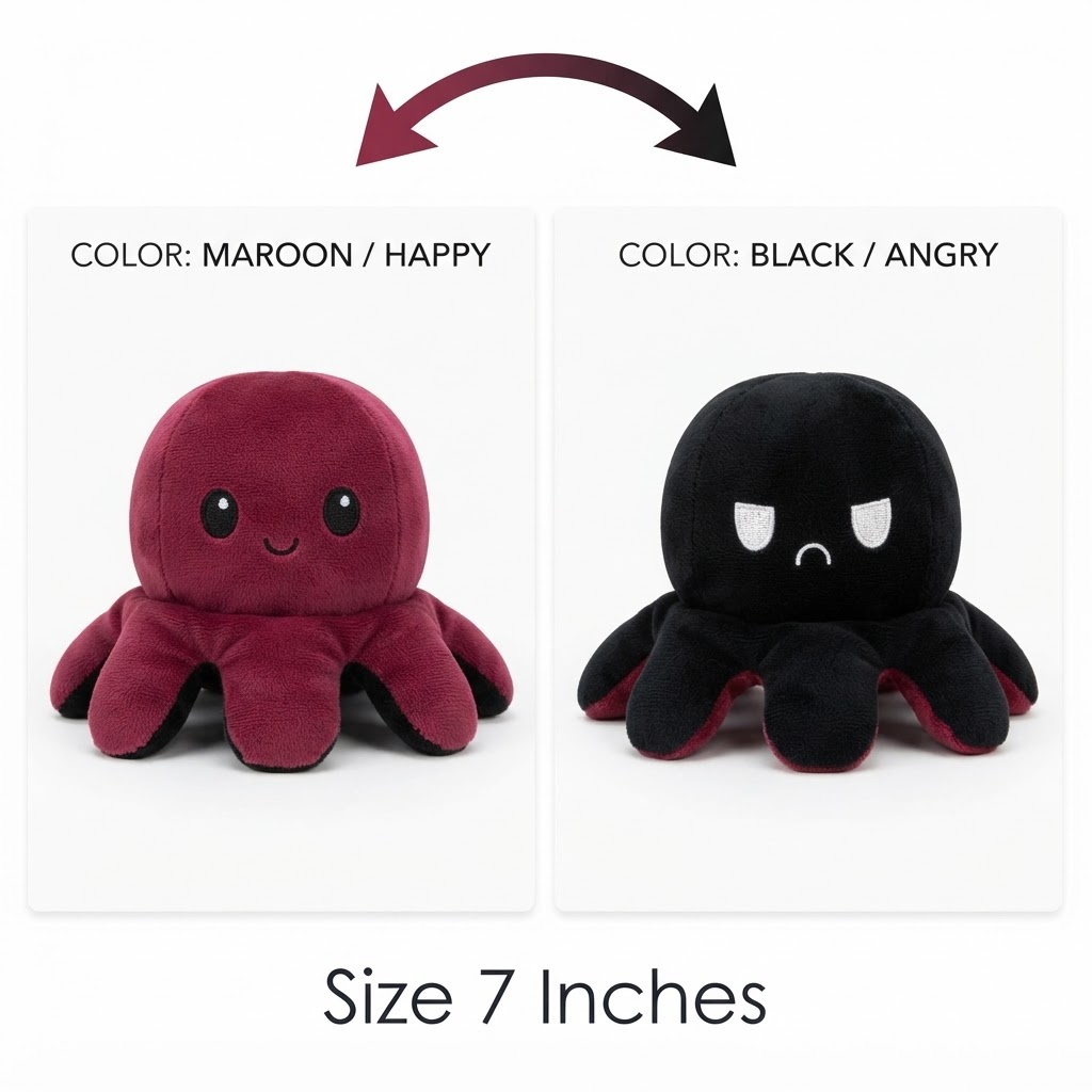 Black and Maroon