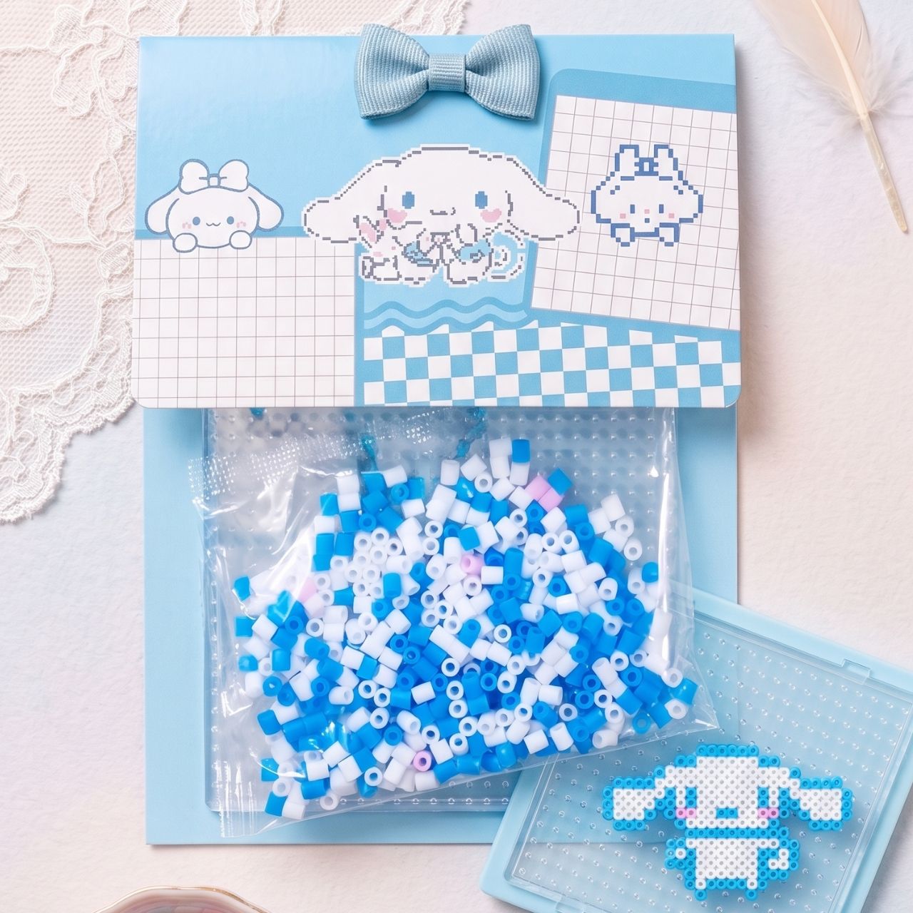 Cute Capybara Pixel Art Fuse Beads Kit DIY Perler Melting Beads Craft Set with Pegboard, Tweezers & Multicolor Beads Stress Relief Creative Puzzle Toy for Kids & Beginners | Buy2Enjoy