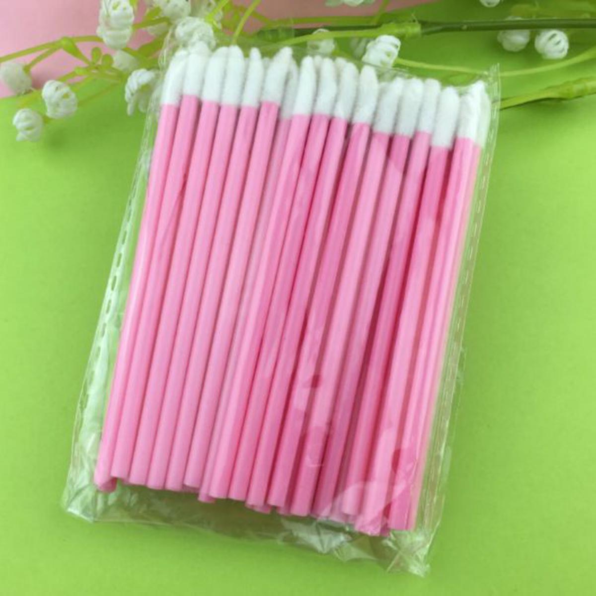 Pack of 5 Disposable Lip Brush Eyelash Makeups Brushes Lash Extension Mascara Applicator Lipstick Wands Sets Cosmetic Makeup Tools