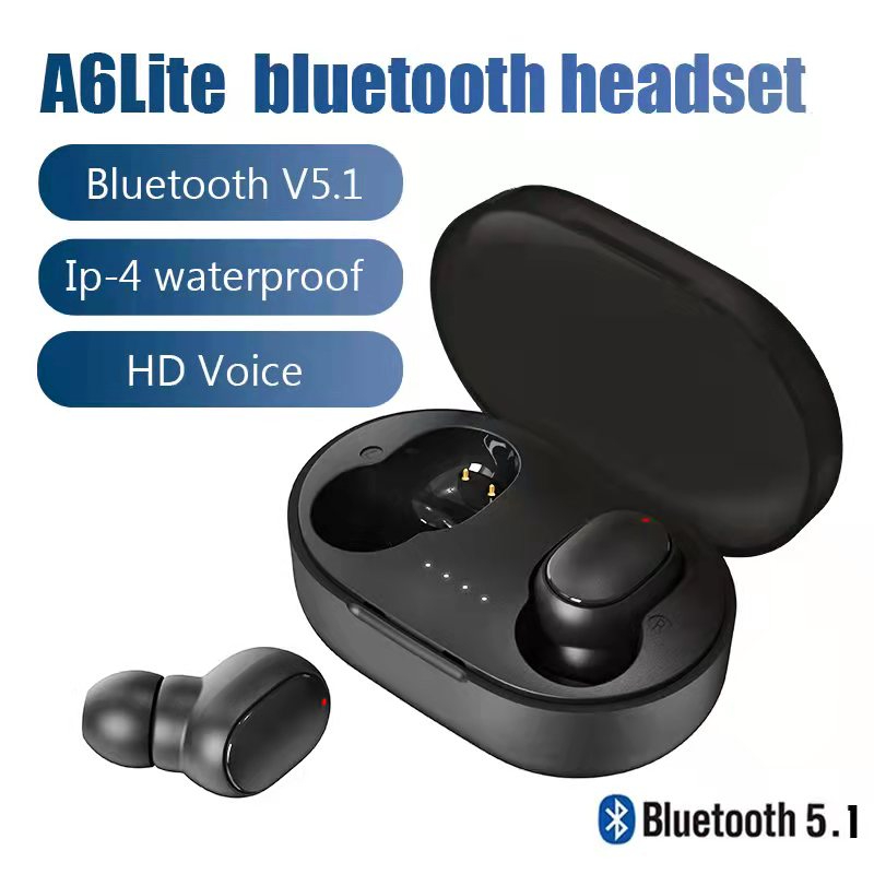 Original A6S TWS Wireless Bluetooth Earbuds 5.0 Stereo Headset | Sports Earphones | Mini Bluetooth Headphones for Xiaomi, Huawei, Samsung & iPhone price in Pakistan
