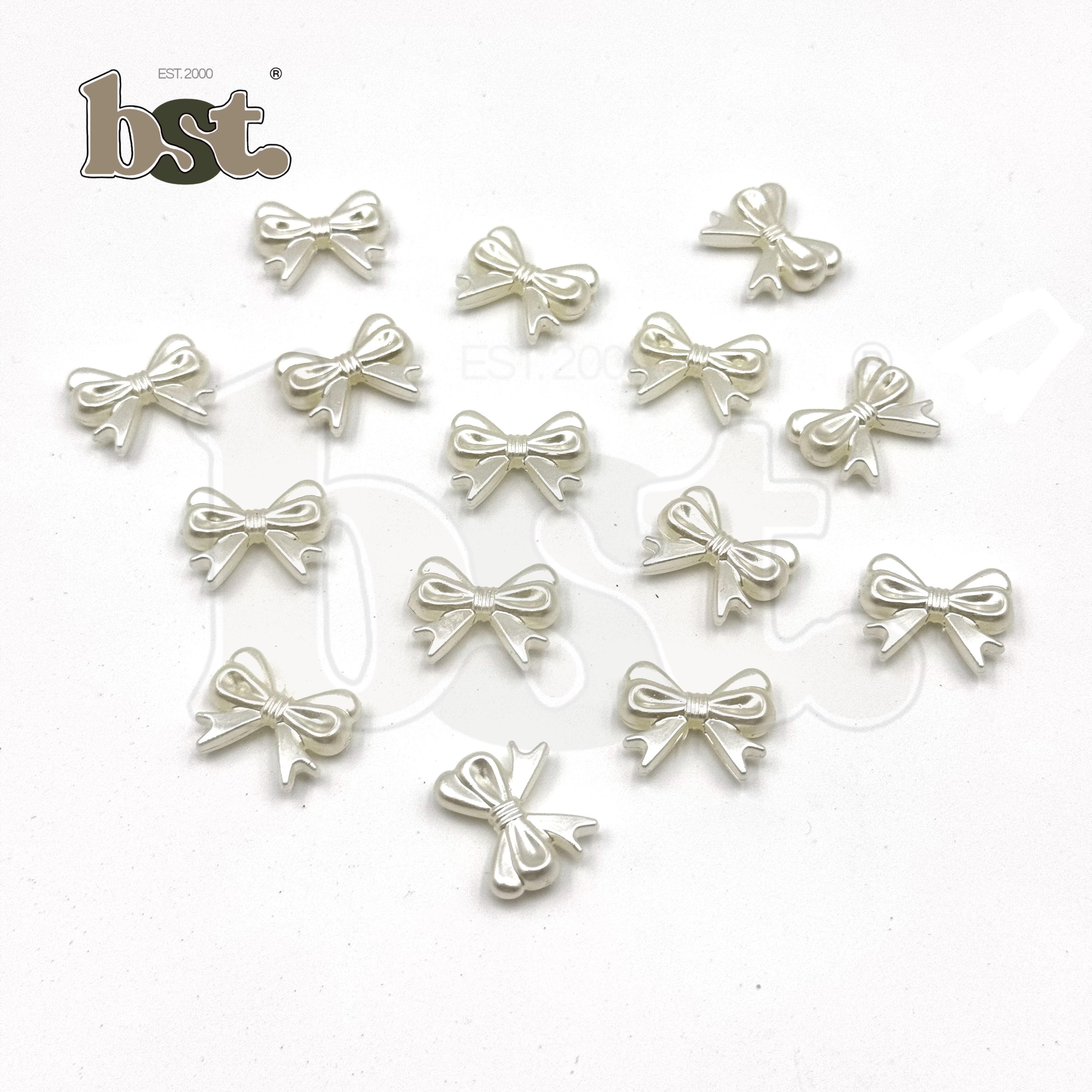 25pc Beads Mix Chunky Beads Charms Beads Bow Beads Accessories DIY Accessories Plastic Charms Bow Charm BST