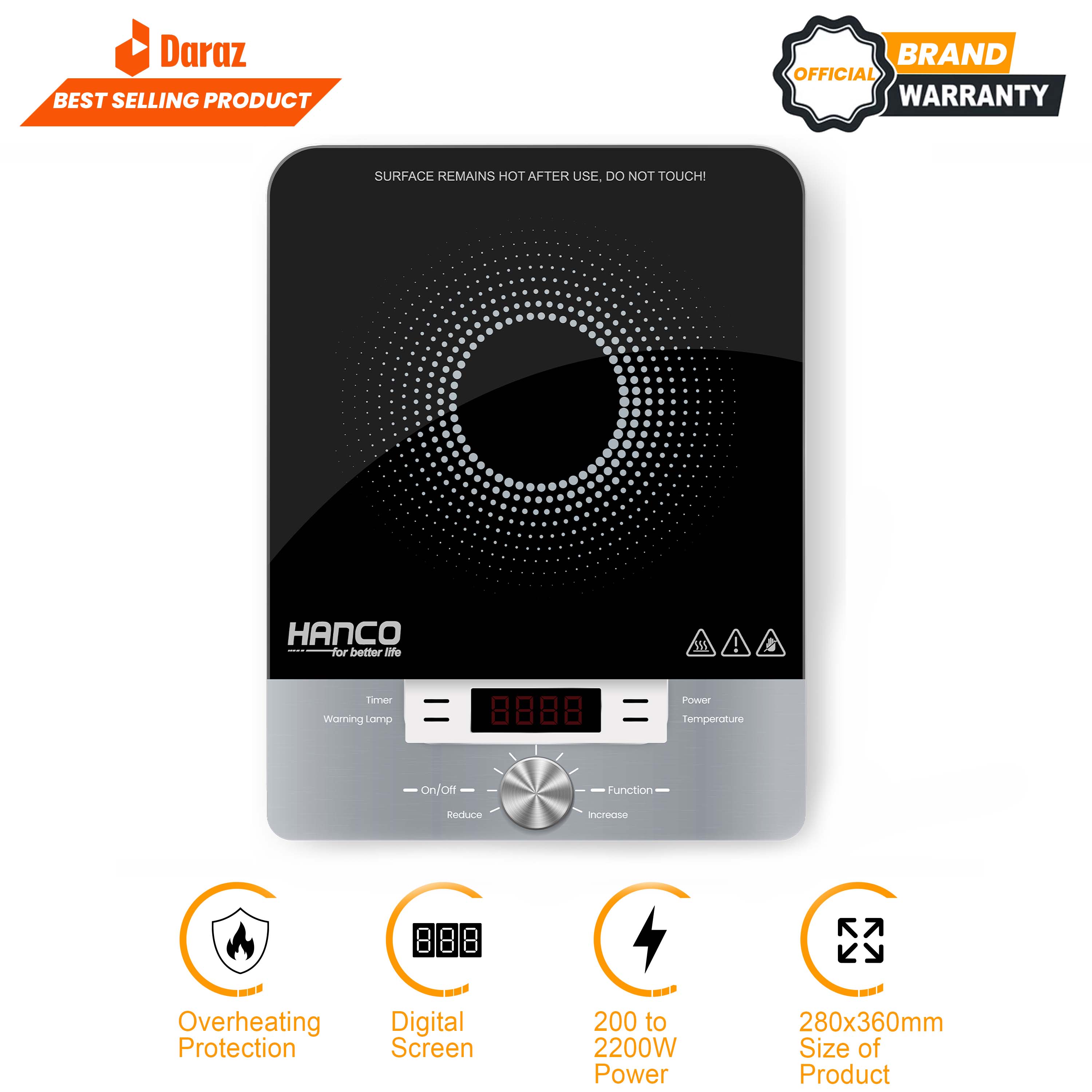 Daraz deals induction cooker