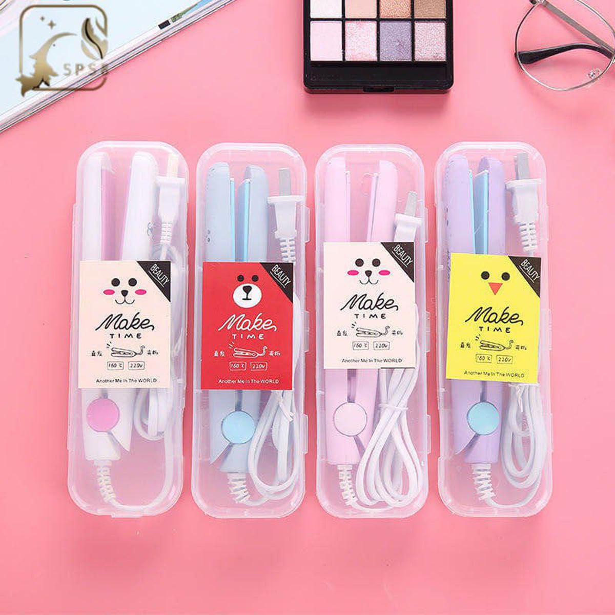 Mini Planchas Make Time Mini Small Hair Straightener Student Mini