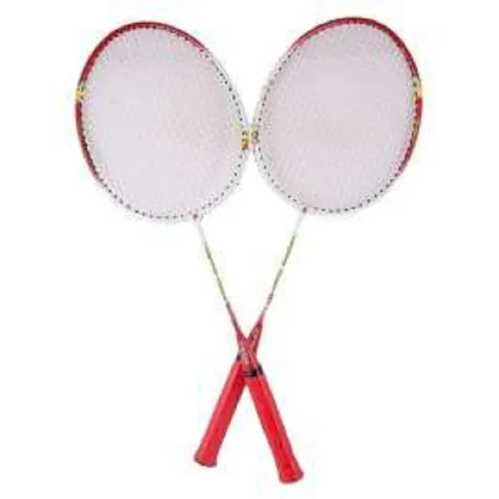 Pair of Badminton Rackets Lightweight Durable Alloy Shuttle Racket Set for Adults & Beginners Non-Slip Handle Grip for Casual Play & Practice Available on SR.SPORTS