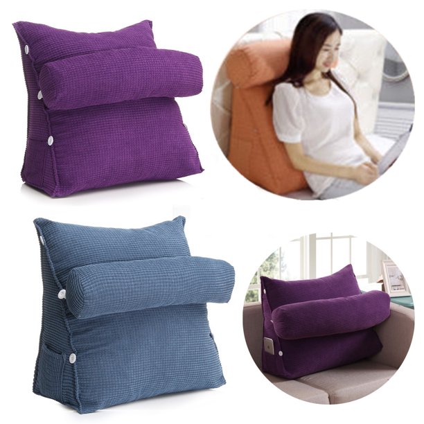 triangular back pillow
