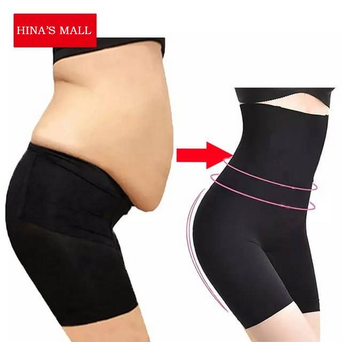 Lanina Lower Body Shaper For Women High Waist Slimming Tummy Control