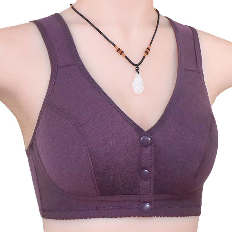 Front Open 3 Button Maternity Nursing  Bra for Women's