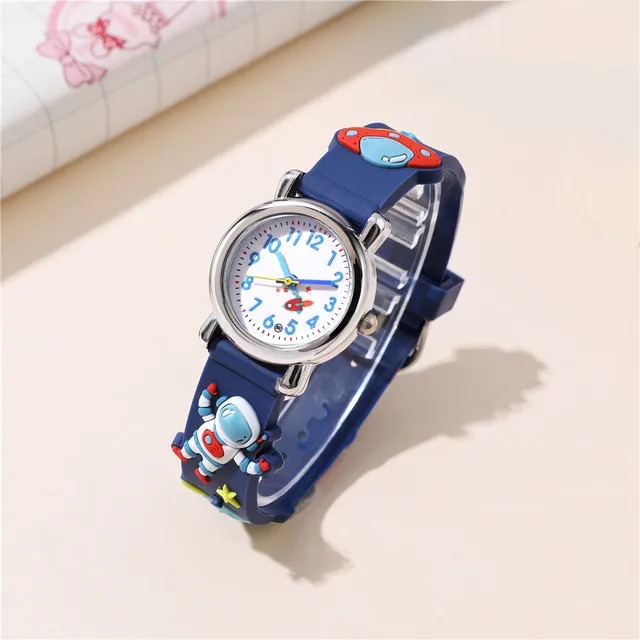Adorable Kids' Cartoon Watch Set - Wrist Watches with Colorful Designs and Easy-to-Read Face - Perfect Gift for Children