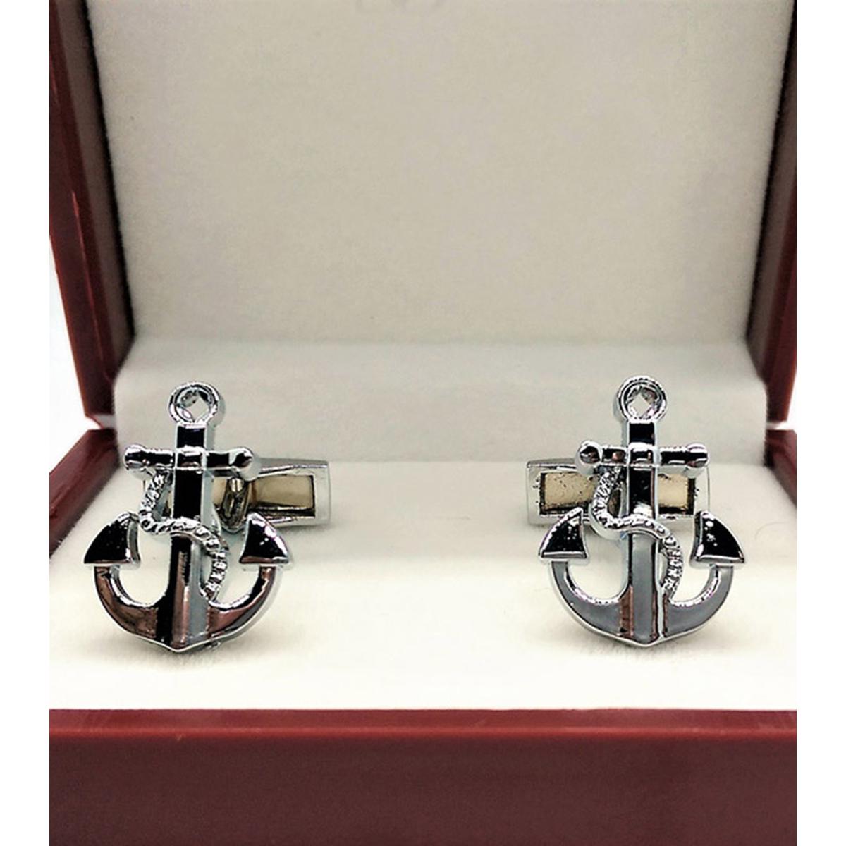 Anchor Cufflinks for Men