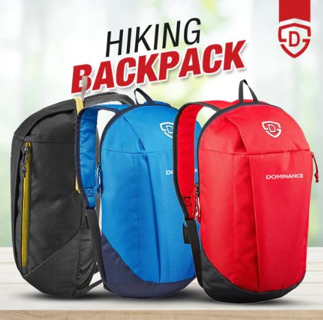 Dominance 10L Lightweight Daily Casual Backpack – Unisex College, School & Office Bag with Hidden Zipper for Men & Women (Multiple Colors)