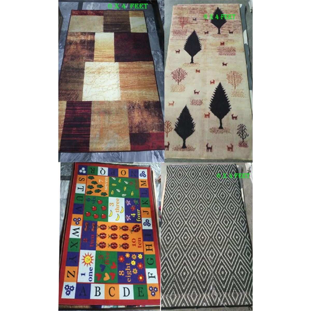 Best Quality  4 x 6 Feet Quality Carpet Rug - Room Center Piece - Living Room Carpet Rug