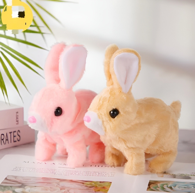 Realistic Plush Simulation Smart Dog Children Toy Can Walking And Call Electric Plush Robot Pet Dog Toddler Christmas Gift