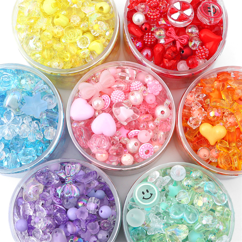 30g Acrylic Bead Baroque Series Loose Spacer Beads For DIY Jewelry