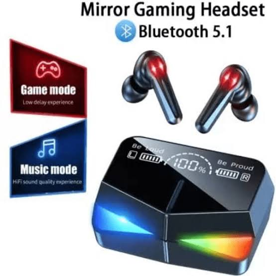 M28 TWS Bluetooth Earphone Wireless Headphones Earbuds Blutooth Handfree Headsets With Charging Box/M28 Bluetooth Earbuds 5.3 Gaming Earbuds