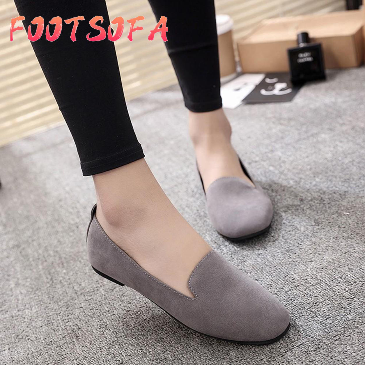 round toe ladies shoes