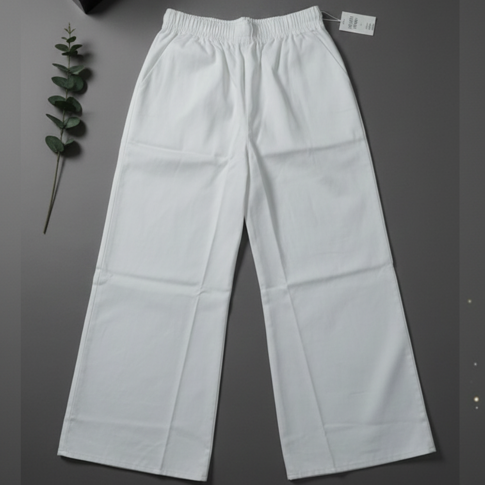 Trendy Baggy Jeans for Girls | Soft Denim |Women High Waist Baggy Jeans – Wide Leg Loose Fit Korean Denim Pants for Girls | Trending Ladies Jeans, Mom Jeans, Straight Fit, Stylish & Comfortable Daily Wear Women Denim | Best Selling Baggy Jeans for Girls