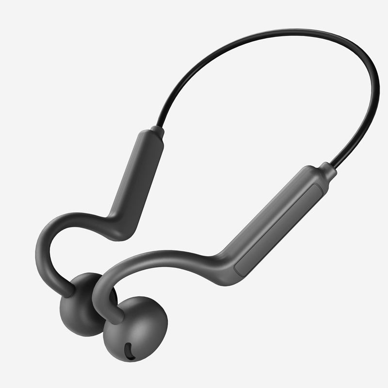KS19 Bone Conductive Bluetooth Headset Wireless Neckband Earphone Waterproof Sports Headphone