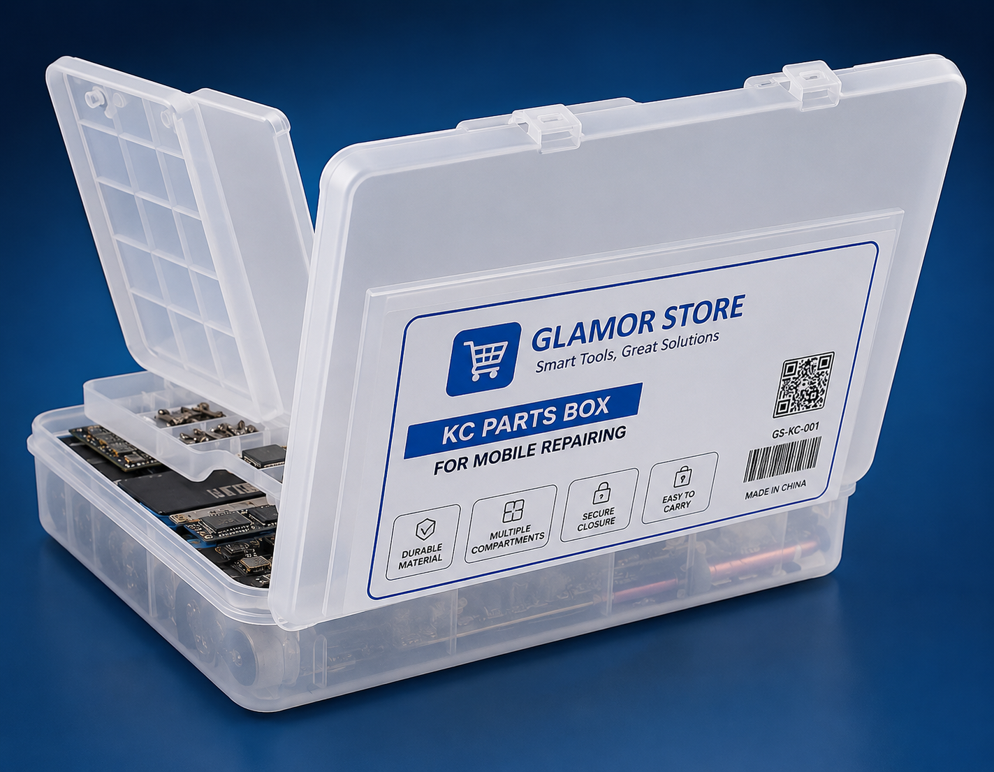 KC PARTS BOX FOR MOBILE REPAIRING