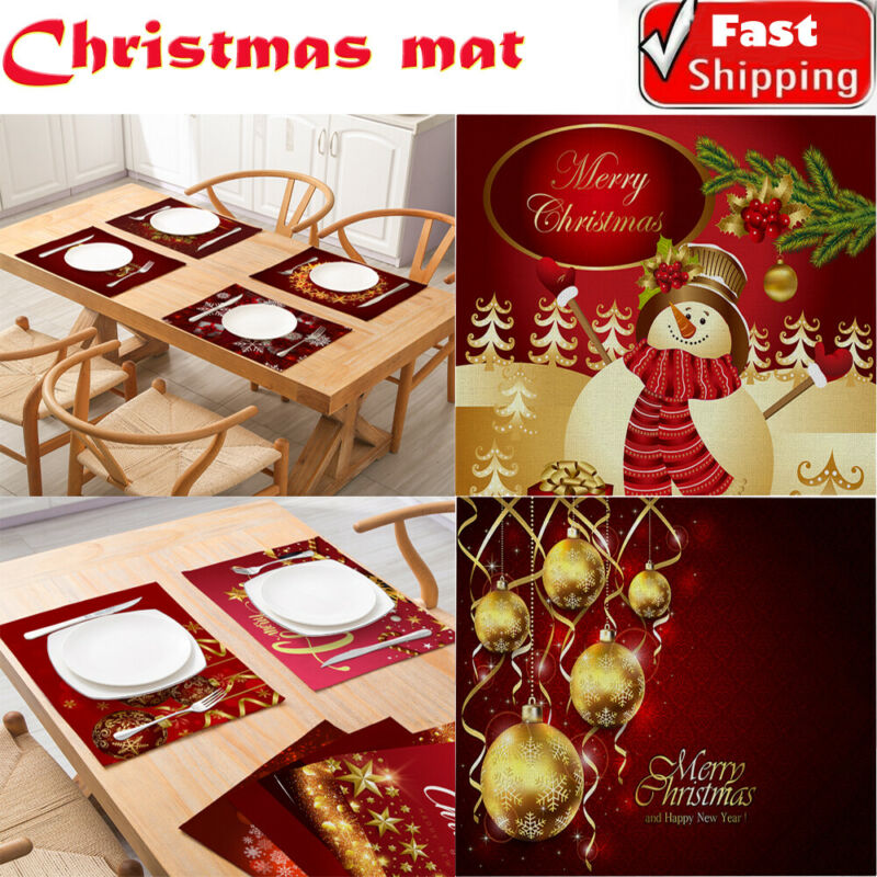 1pcs Table Mat For Christmas 割引クーポン